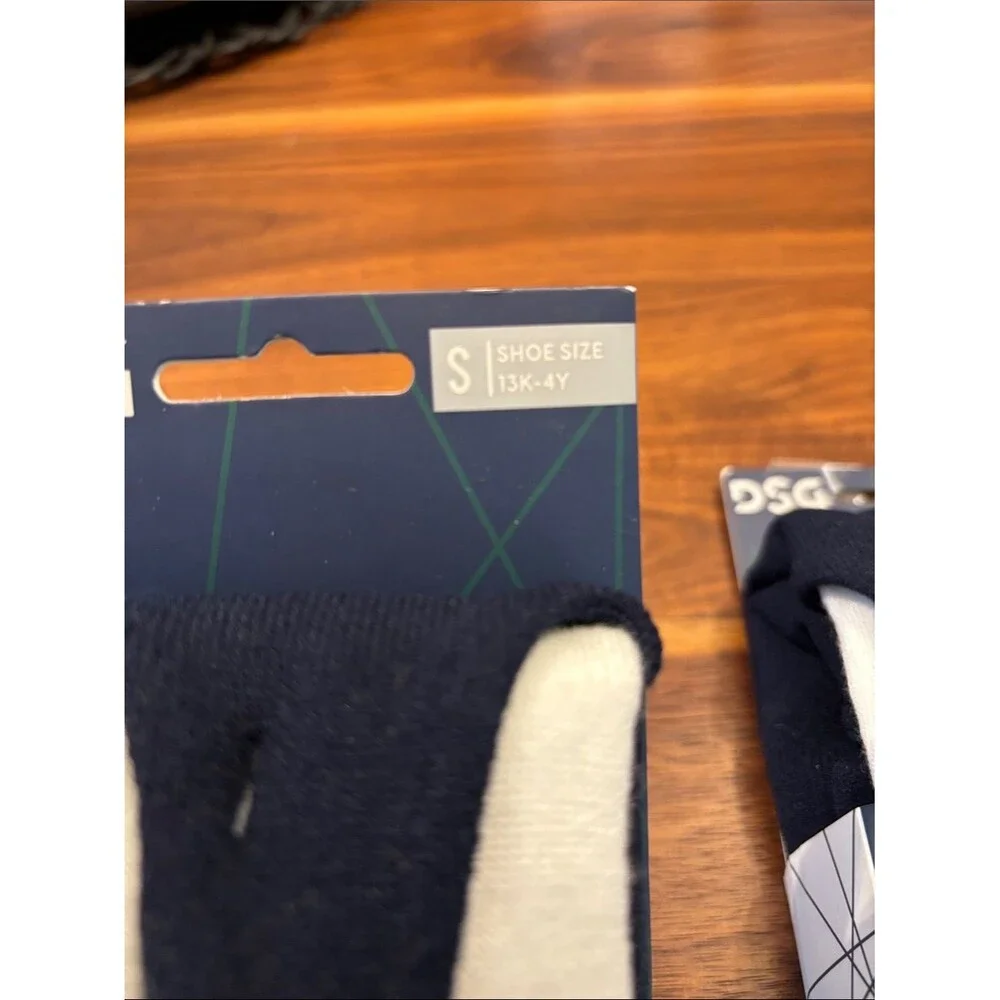 Dick’s Sporting Good Set of 2 Stirrup + Baseball Socks Combo Packs Size Small